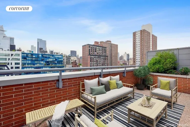 New York City Real Estate | View 450 West 17th Street, 1023 | Huge Sensational Terrace | View 2