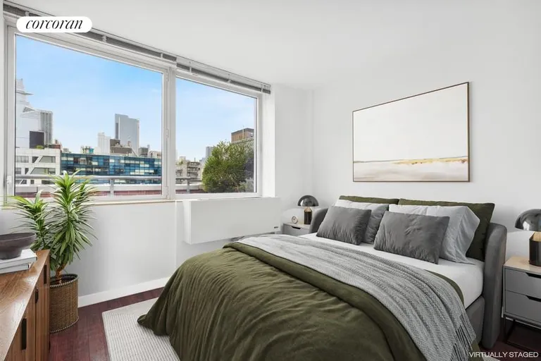 New York City Real Estate | View 450 West 17th Street, 1023 | Serene Bedroom | View 3