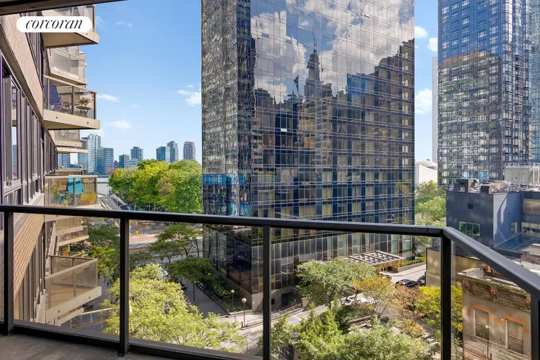 New York City Real Estate | View 100 United Nations Plaza, 9EF | Views from private balcony | View 10