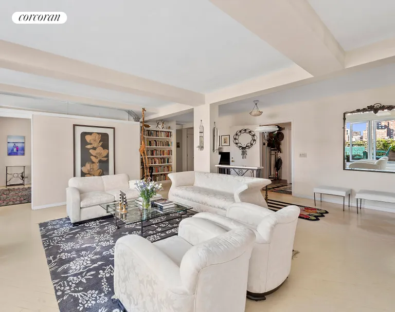 New York City Real Estate | View 120 East 79th Street, 20A | Living Room | View 3