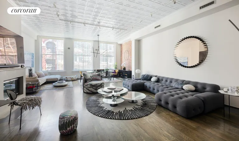 New York City Real Estate | View 46 Lispenard Street, 4E | Living Room | View 3