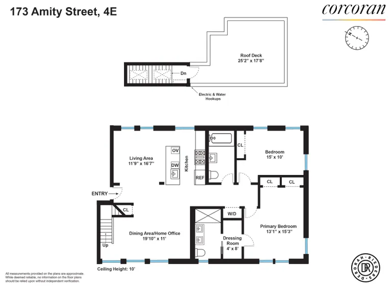 173 Amity Street, 4E | floorplan | View 17