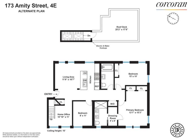173 Amity Street, 4E | floorplan | View 18