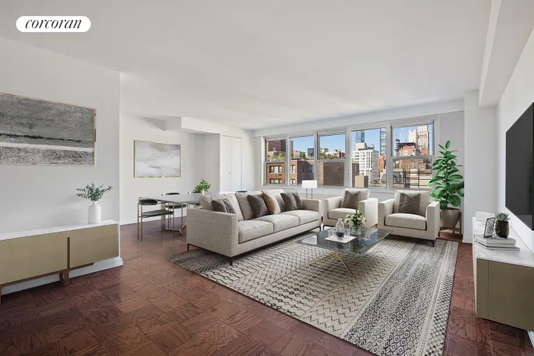 New York City Real Estate | View 305 East 24th Street, 17C | 2 Beds, 2 Baths | View 1