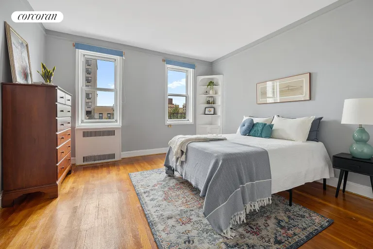New York City Real Estate | View 25 Plaza Street West, 6H | Bedroom | View 6