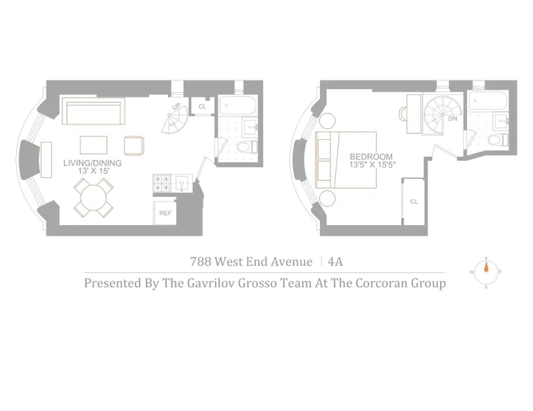 788 West End Avenue, 4A/5A | floorplan | View 8