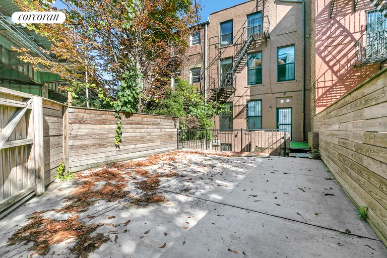 New York City Real Estate | View 148 West 9th Street, 1 | Backyard | View 3