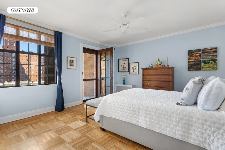 New York City Real Estate | View 116 PINEHURST AVENUE, B33/34 | Primary bedroom facing west | View 11