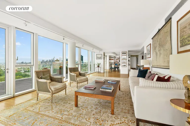 New York City Real Estate | View 1 Grand Army Plaza, 14D | Living Room | View 2
