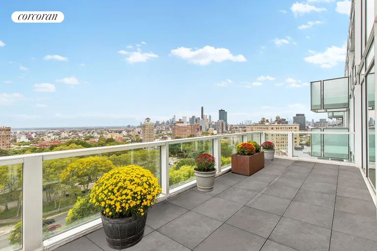 New York City Real Estate | View 1 Grand Army Plaza, 14D | Terrace | View 10