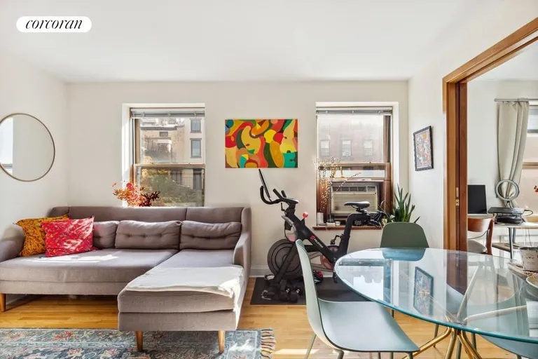 New York City Real Estate | View 161 Columbia Heights, 4R | Living Room | View 2