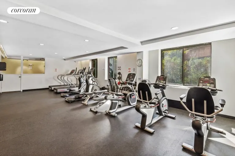 New York City Real Estate | View 300 Rector Place, 2Q | Gym | View 8