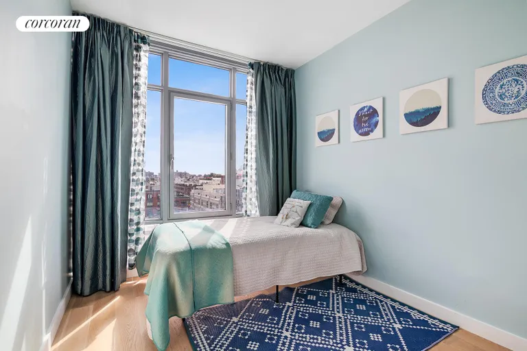 New York City Real Estate | View 1 NORTHSIDE PIERS, 10G | Bedroom | View 6