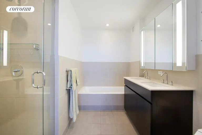 New York City Real Estate | View 1 NORTHSIDE PIERS, 10G | Full Bathroom | View 7