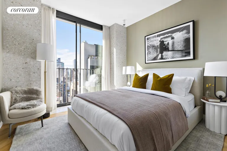 New York City Real Estate | View 16 West 40th Street, 25B | Bedroom | View 18