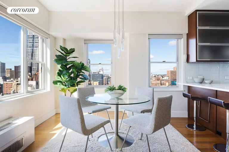 New York City Real Estate | View 15 West 72Nd Street, 23R | Dining Area | View 5