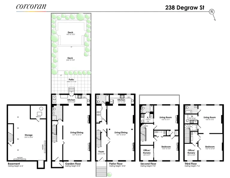 238 Degraw Street | floorplan | View 2