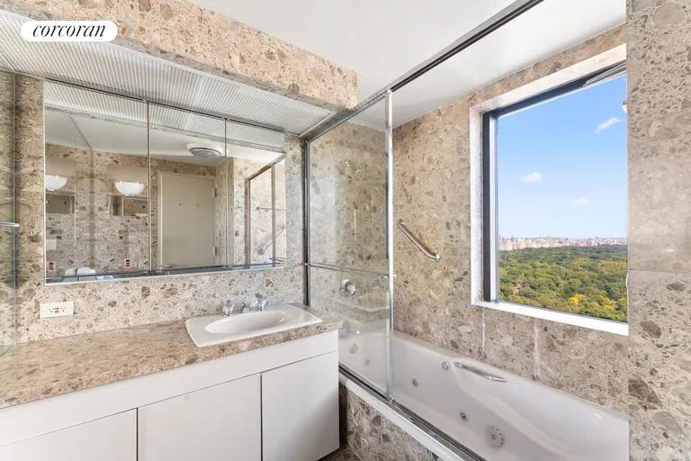 New York City Real Estate | View 721 Fifth Avenue, 40F | Primary Bathroom | View 6