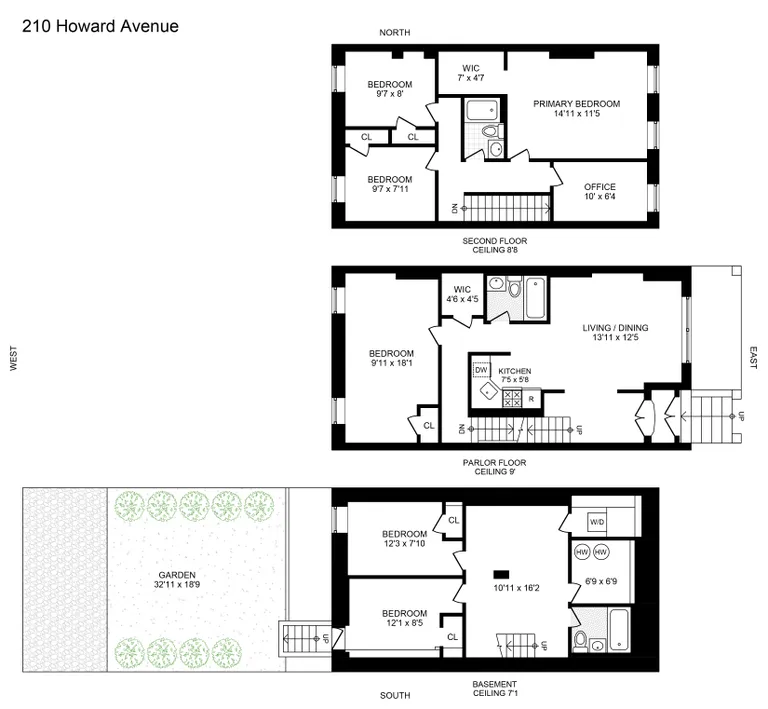 210 Howard Avenue | floorplan | View 12