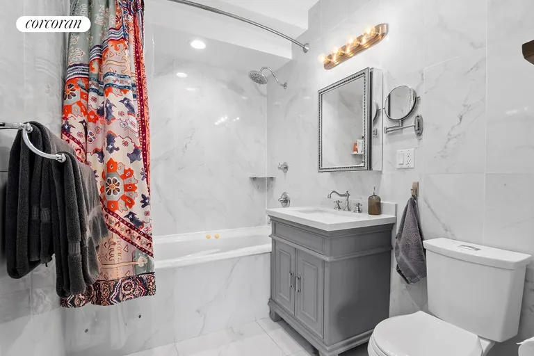New York City Real Estate | View 195 Classon Avenue, 4A | Primary Bathroom | View 6