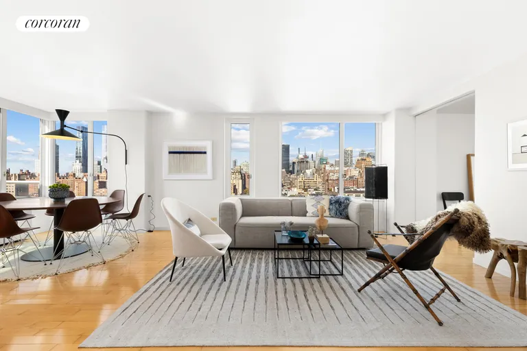 New York City Real Estate | View 270 West 17th Street, 19A | 2 Beds, 2 Baths | View 1