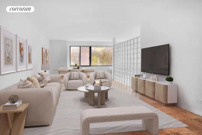 New York City Real Estate | View 382 Central Park West, 2L | 1 Bed, 1 Bath | View 1