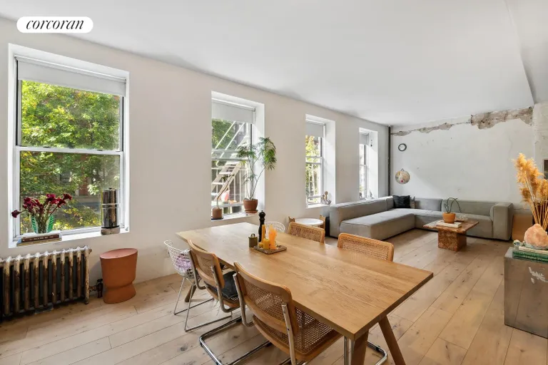 New York City Real Estate | View 225 East 4th Street, 7 | Dining Area | View 2