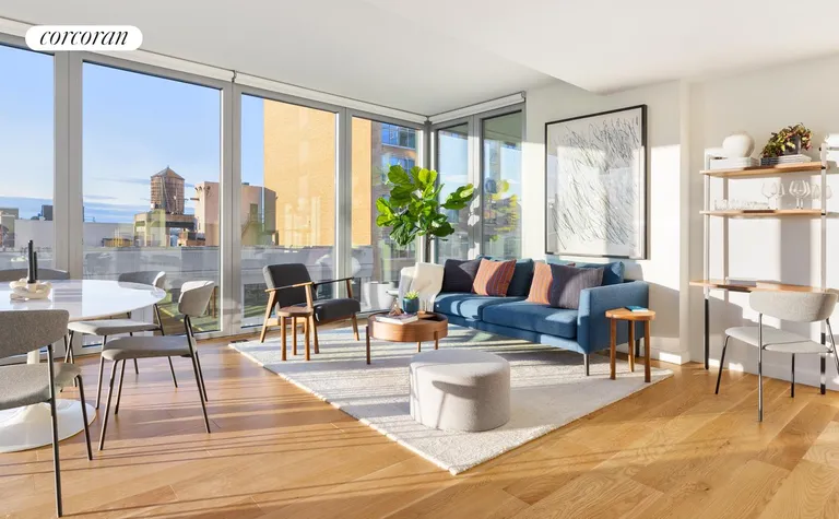 New York City Real Estate | View 547 West 47th Street, 908 | 2 Beds, 2 Baths | View 1