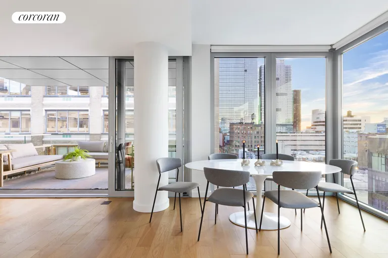 New York City Real Estate | View 547 West 47th Street, 908 | Dining Area | View 3