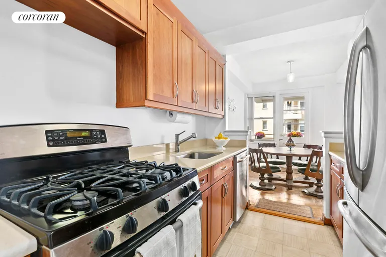 New York City Real Estate | View 415 East 52Nd Street, 6EB | Current Kitchen w/Dining Area | View 8