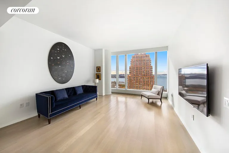 New York City Real Estate | View 50 West Street, 23B | 1 Bed, 1 Bath | View 1