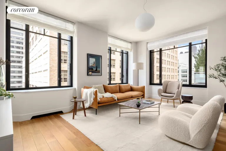 New York City Real Estate | View 110 Charlton Street, 14D | 2 Beds, 2 Baths | View 1