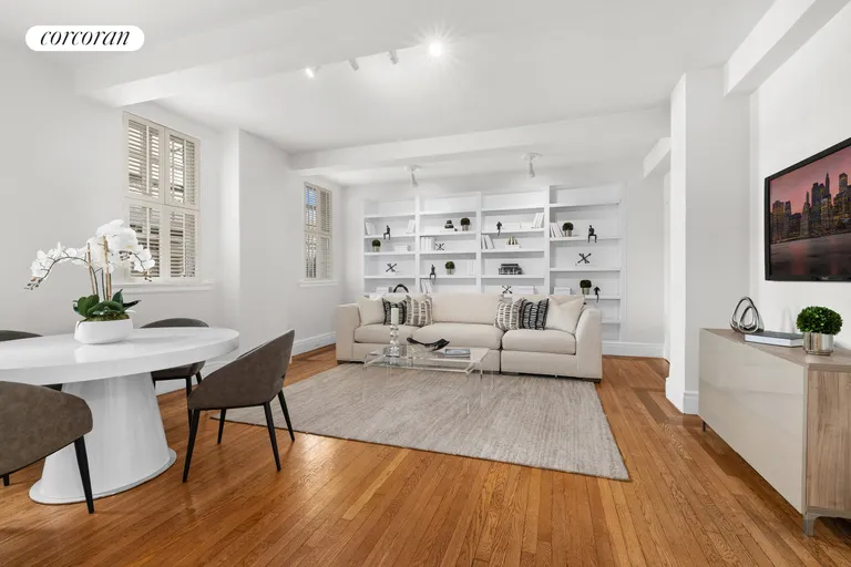 New York City Real Estate | View 444 East 52nd Street, 1A/2A | Dining/Library/Den | View 5