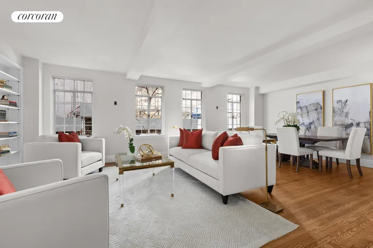 New York City Real Estate | View 444 East 52nd Street, 1A/2A | 3 Beds, 3 Baths | View 1