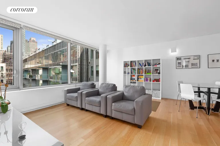 New York City Real Estate | View 425 West 53rd Street, 602 | 2 Beds, 2 Baths | View 1
