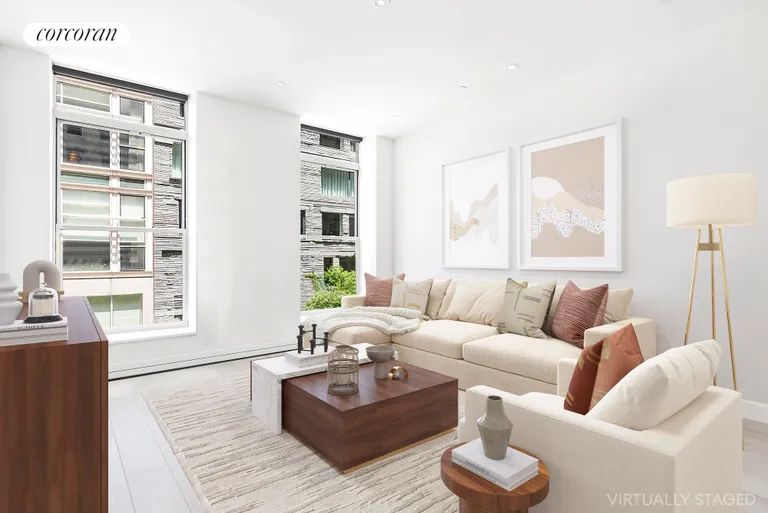 New York City Real Estate | View 19 Warren Street, 2E | 3 Beds, 2 Baths | View 1