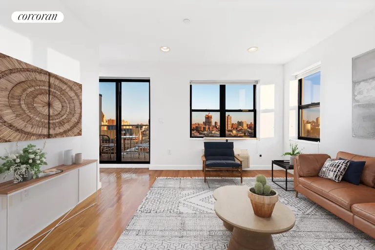 New York City Real Estate | View 2098 Frederick Douglass Boulevard, PHP | 1 Bed, 1 Bath | View 1