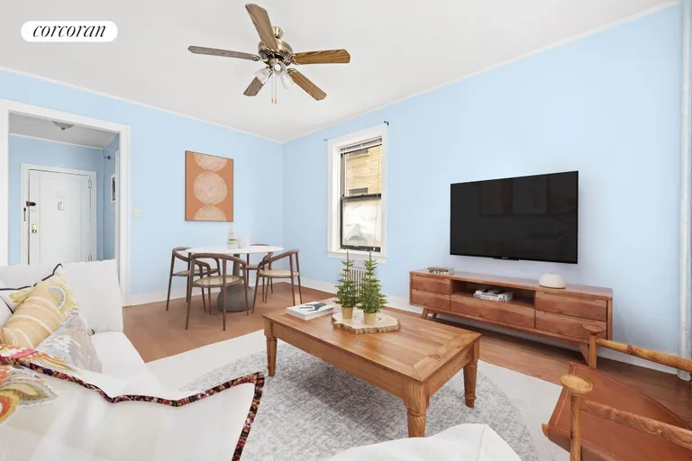 New York City Real Estate | View 359 Ft Washington Avenue, 3D | Living Room | View 4