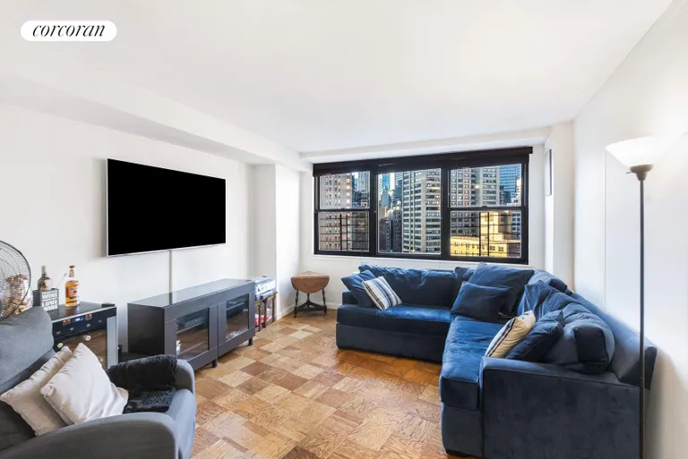 New York City Real Estate | View 225 East 36th Street, 19H | 2 Beds, 1 Bath | View 1