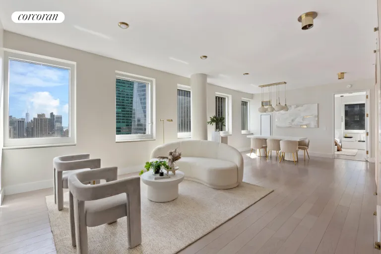 New York City Real Estate | View 70 West 45th Street, 40B | 2 Beds, 2 Baths | View 1