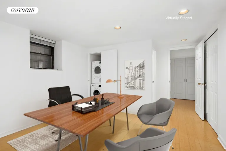 New York City Real Estate | View 175 Amity Street, A1 | Home office with in unit w/d | View 5