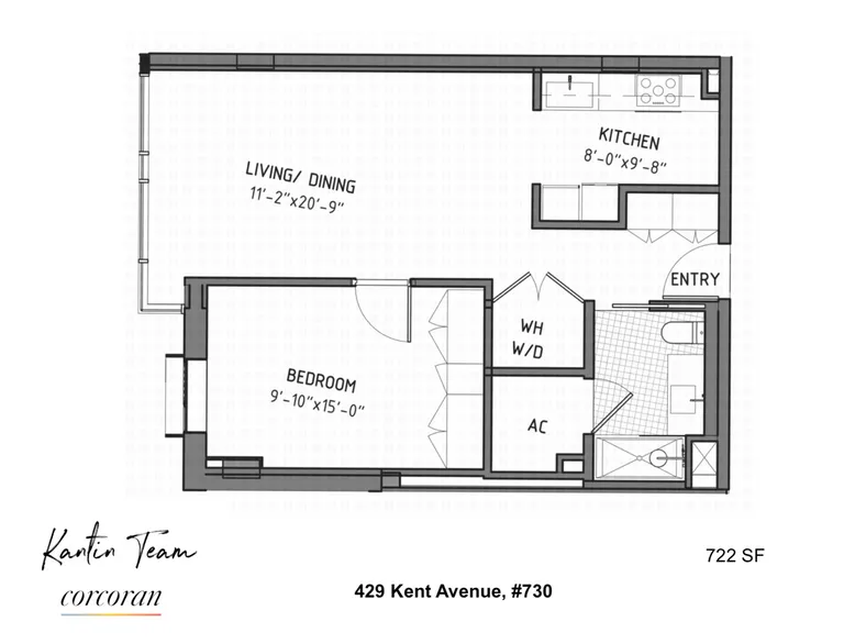 429 Kent Avenue, 730 | floorplan | View 5