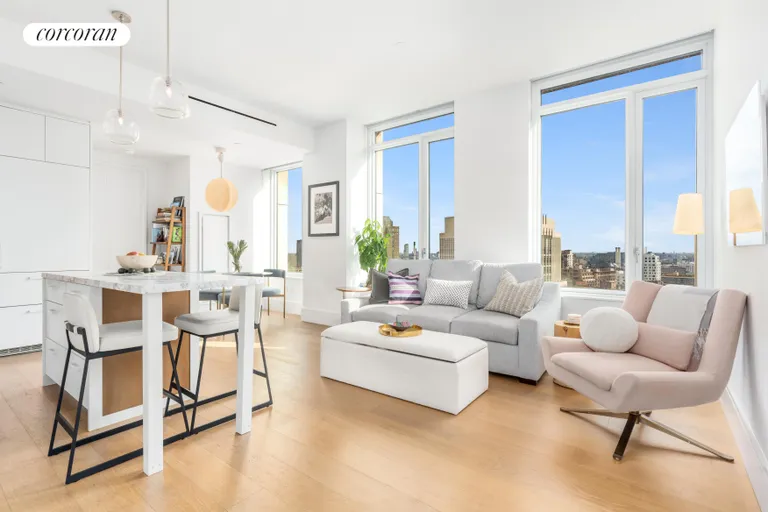 New York City Real Estate | View 1 Clinton Street, 19B | 1 Bed, 2 Baths | View 1