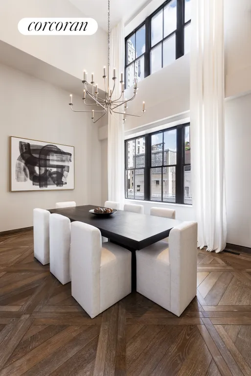 New York City Real Estate | View 111 West 57th Street, 14N | Formal Dining Room | View 3