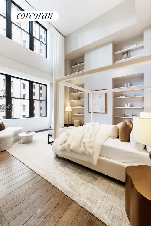 New York City Real Estate | View 111 West 57th Street, 14N | Primary Bedroom | View 7