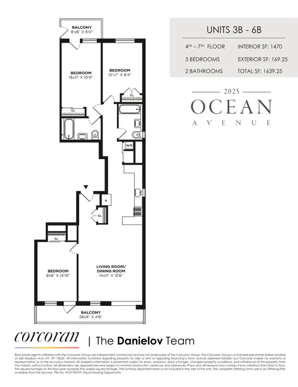 2025 Ocean Avenue, 6B | floorplan | View 10