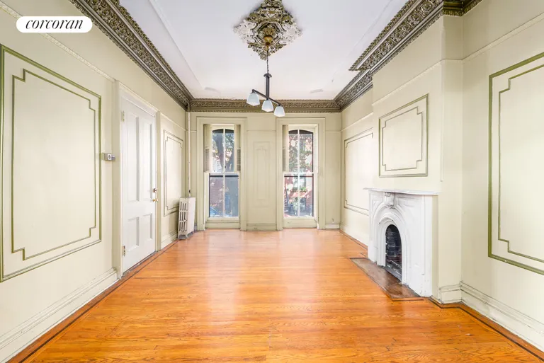 New York City Real Estate | View 468 Waverly Avenue | Parlor Facing East | View 2