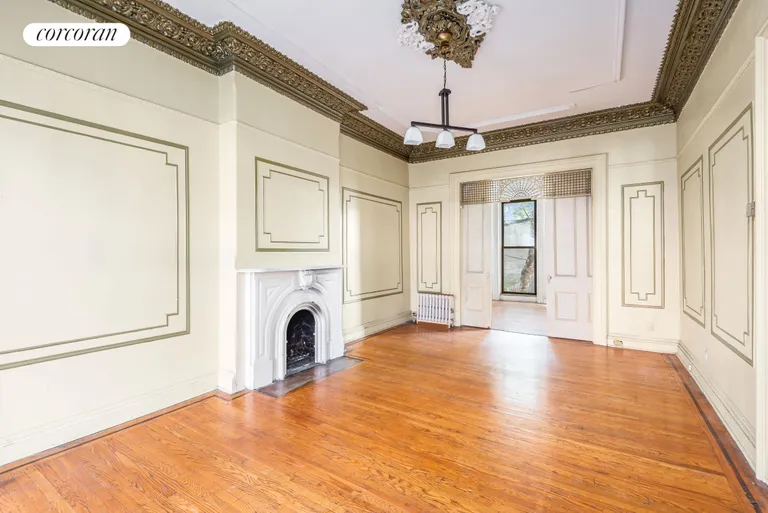 New York City Real Estate | View 468 Waverly Avenue | Parlor Facing West | View 3