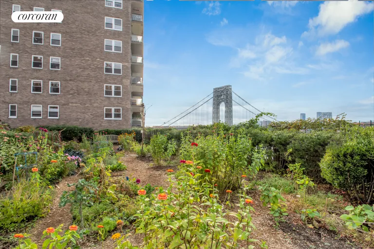 New York City Real Estate | View 120 Cabrini Boulevard, 66 | Community Garden | View 13