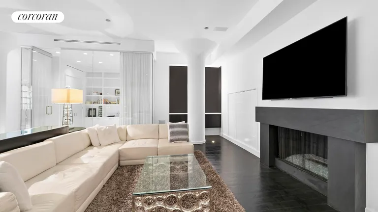 New York City Real Estate | View 195 Hudson Street, 3D | Living Room | View 2